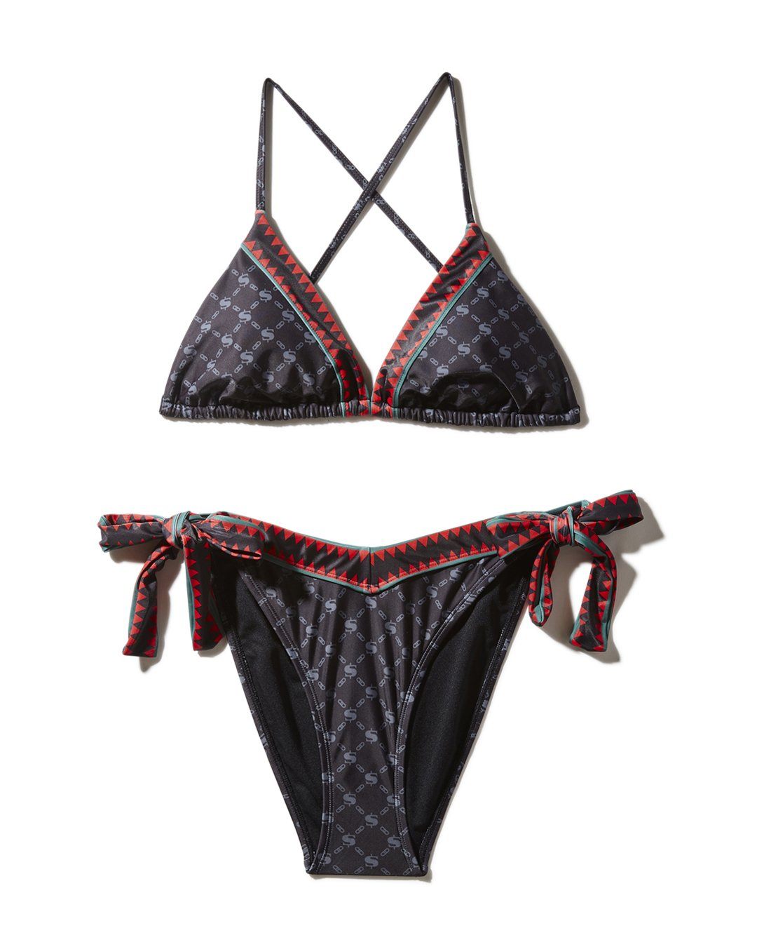 SPRAYGROUND® MIDNIGHT MONEYGRAM BIKINI