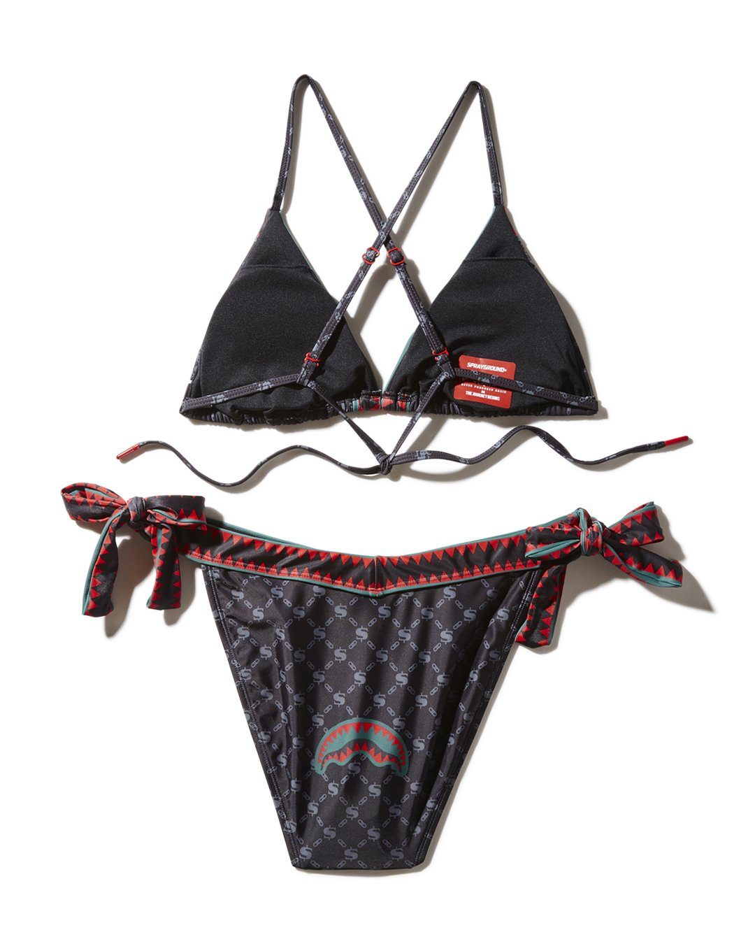 SPRAYGROUND® MIDNIGHT MONEYGRAM BIKINI