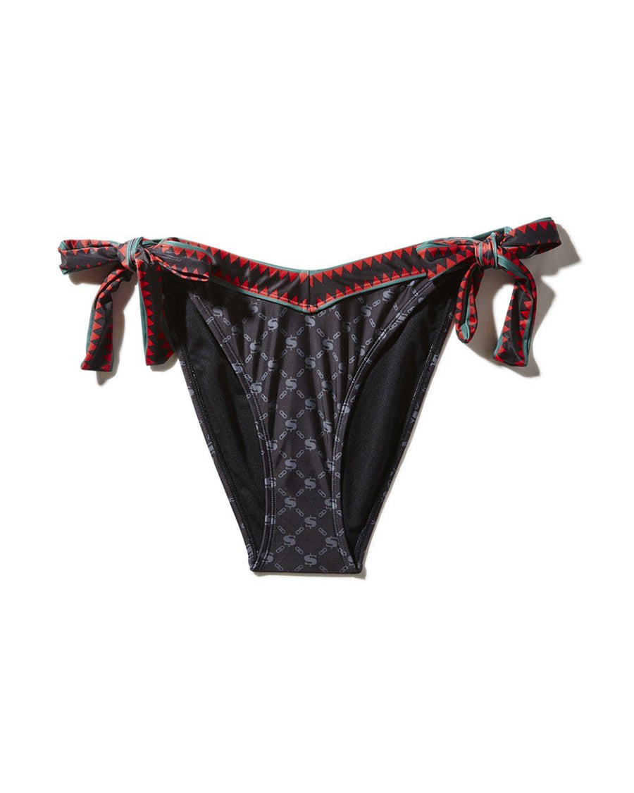 SPRAYGROUND® SWIM MIDNIGHT MONEYGRAM BIKINI BOTTOM