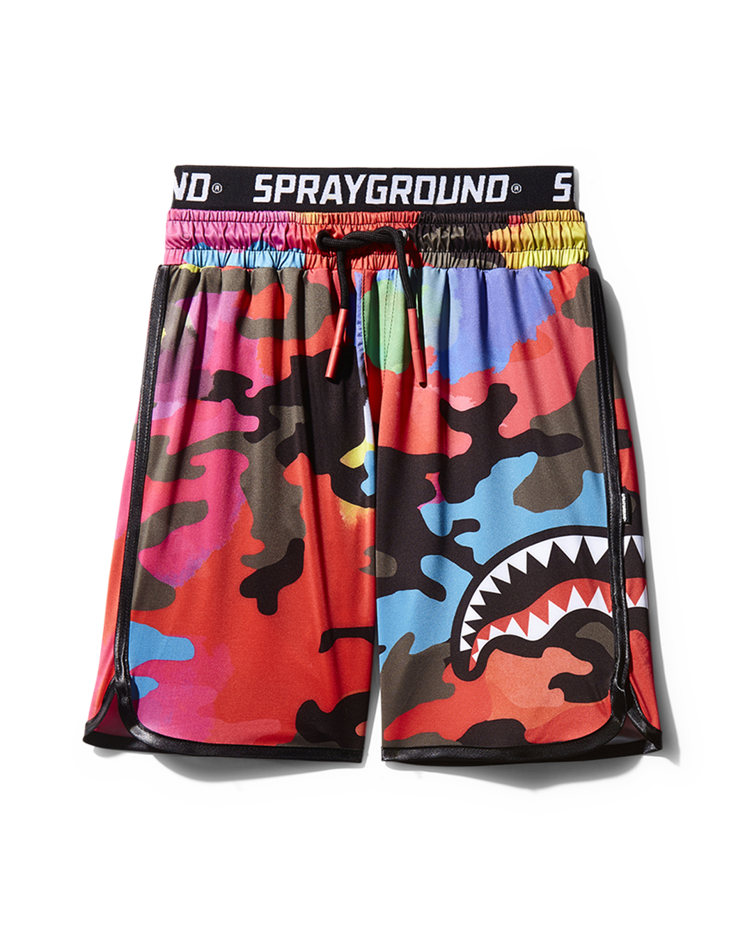 SPRAYGROUND® SWIM KIDS CAMOBURST SWIM TRUNKS