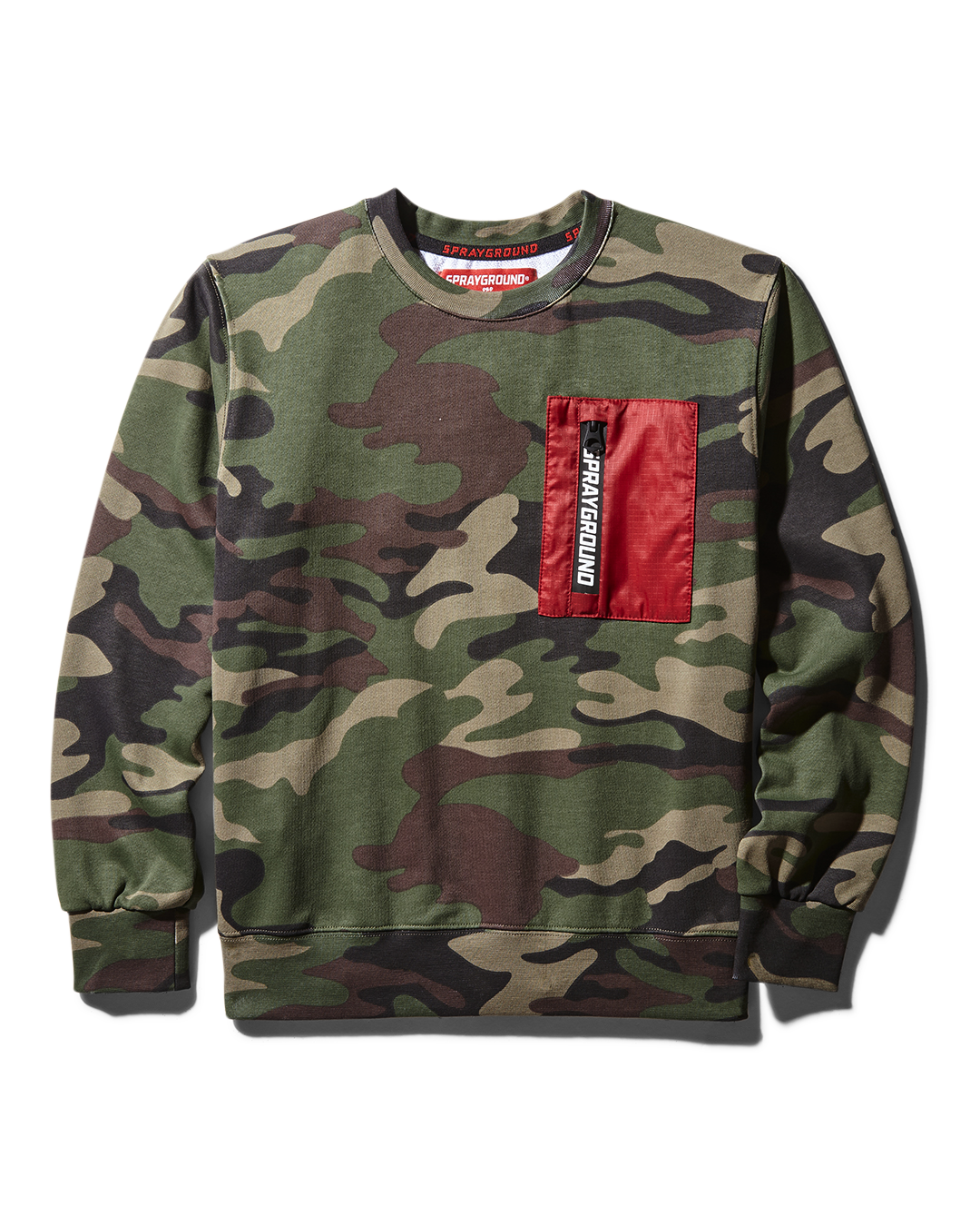 SPRAYGROUND® APPAREL YOUTH TIGER CAMO SWEATER