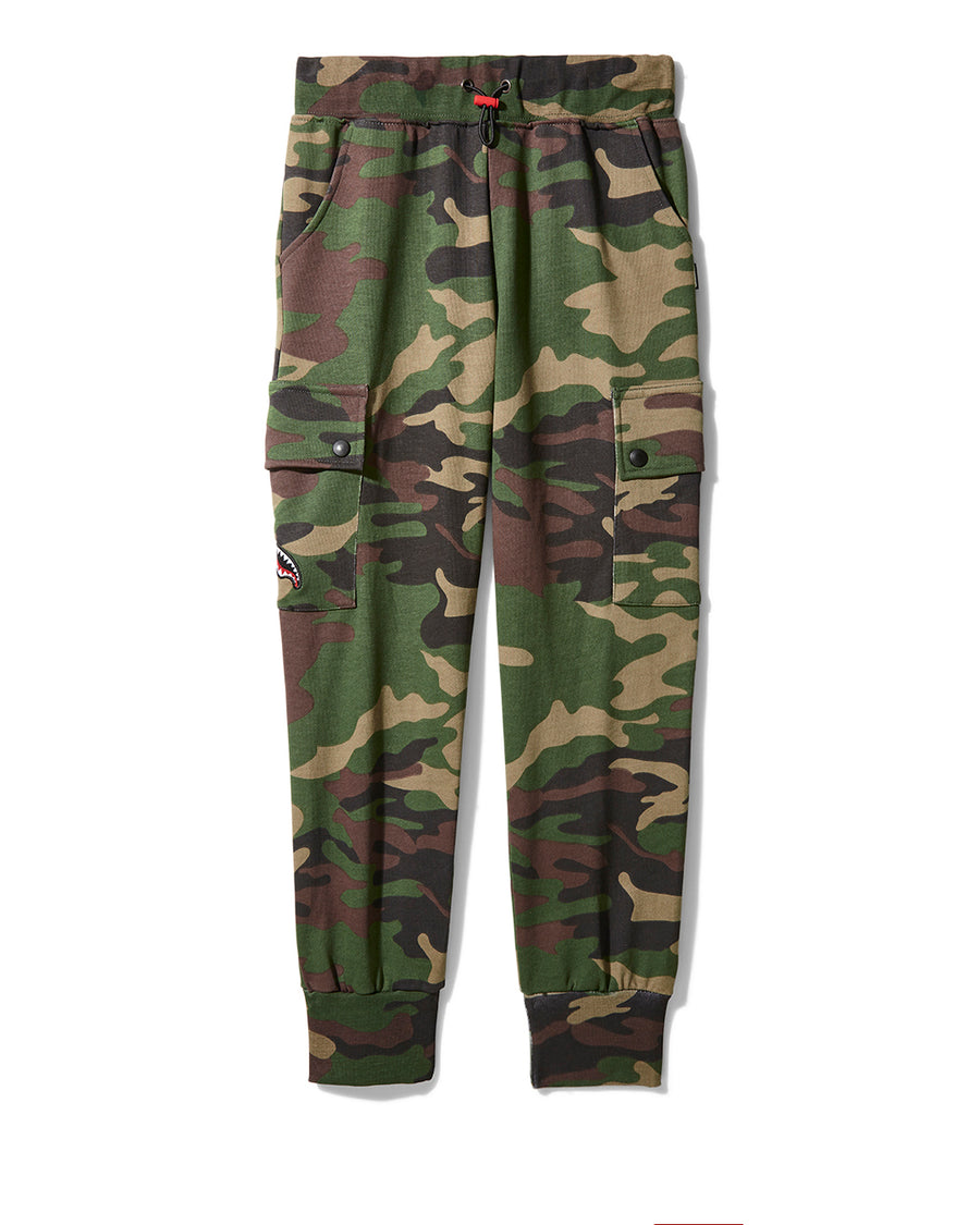 SPRAYGROUND® APPAREL YOUTH CAMO CARGO PANTS
