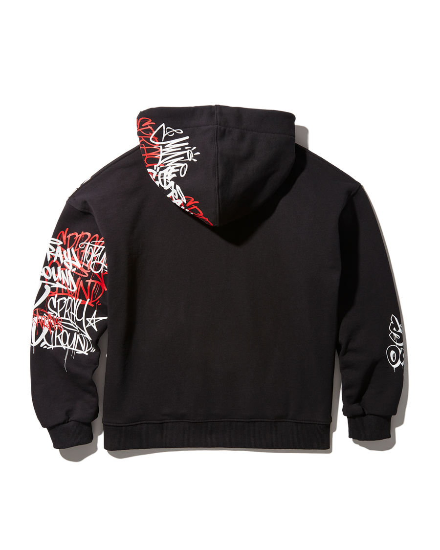 SPRAYGROUND® APPAREL YOUTH VANDAL HOODY BLACK