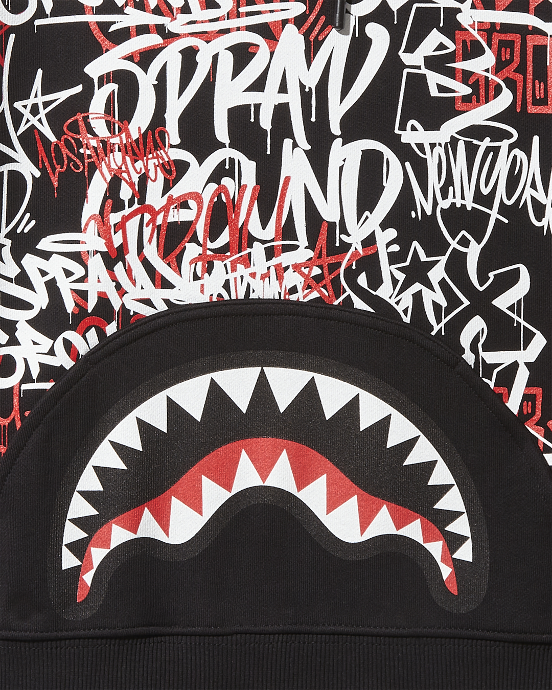 SPRAYGROUND® APPAREL YOUTH VANDAL HOODY BLACK