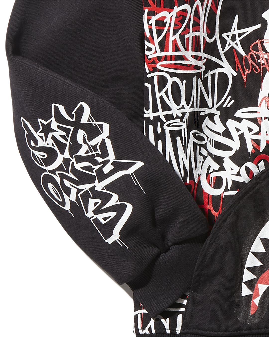 SPRAYGROUND® APPAREL YOUTH VANDAL HOODY BLACK