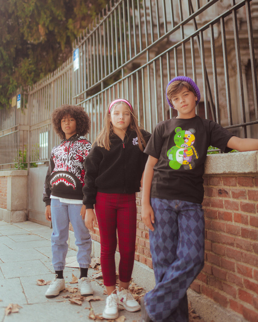 SPRAYGROUND® APPAREL YOUTH VANDAL HOODY BLACK
