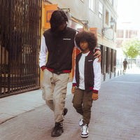 SPRAYGROUND® APPAREL YOUTH BLACK N WHITE VARSITY