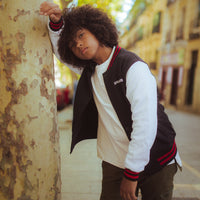 SPRAYGROUND® APPAREL YOUTH BLACK N WHITE VARSITY