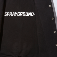 SPRAYGROUND® APPAREL YOUTH BLACK N WHITE VARSITY