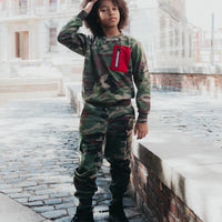 SPRAYGROUND® APPAREL YOUTH CAMO BAND SHARK JOGGER