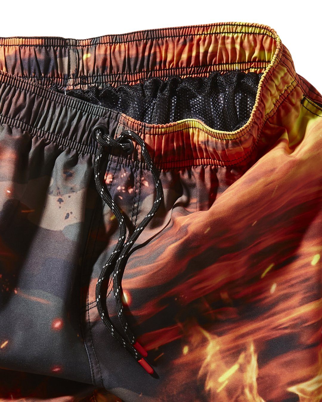 SPRAYGROUND® SWIM CAMO FIRE SHOTO SWIM TRUNKS