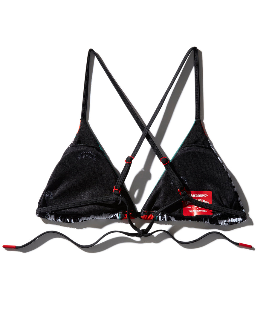 SPRAYGROUND® SWIM SCRIBBLE BIKINI TOP