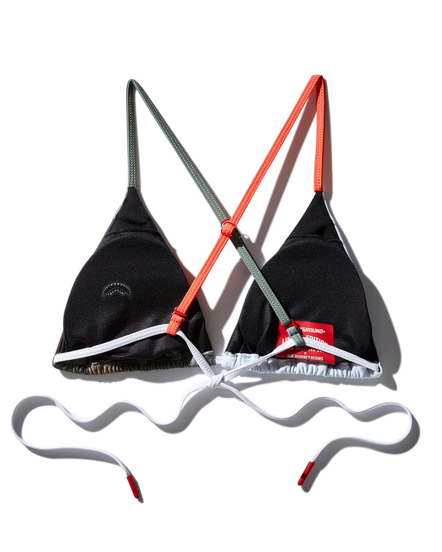 SPRAYGROUND® SWIM SPLIT BITE BIKINI TOP