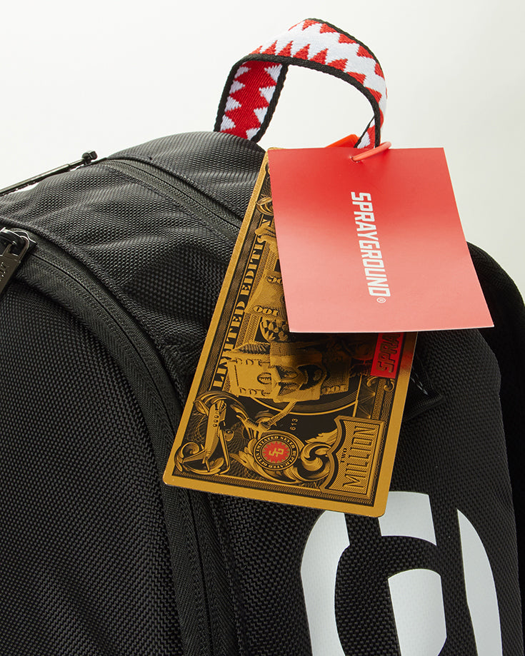 Sprayground backpack with golden ticket Clearance