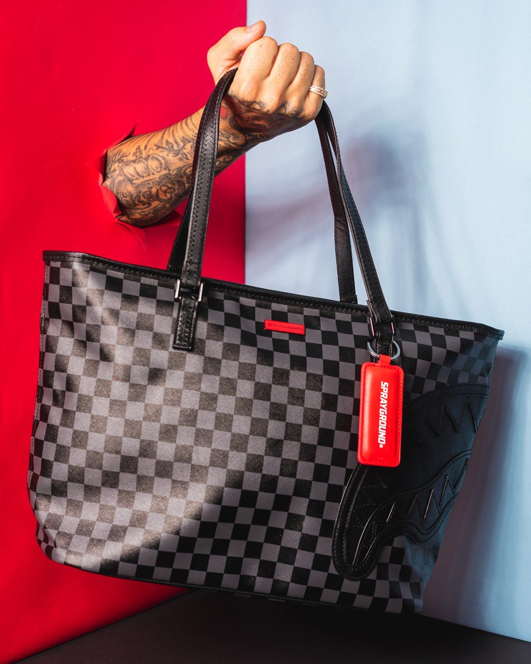 SPRAYGROUND® TOTE HENNY BLACK TOTE