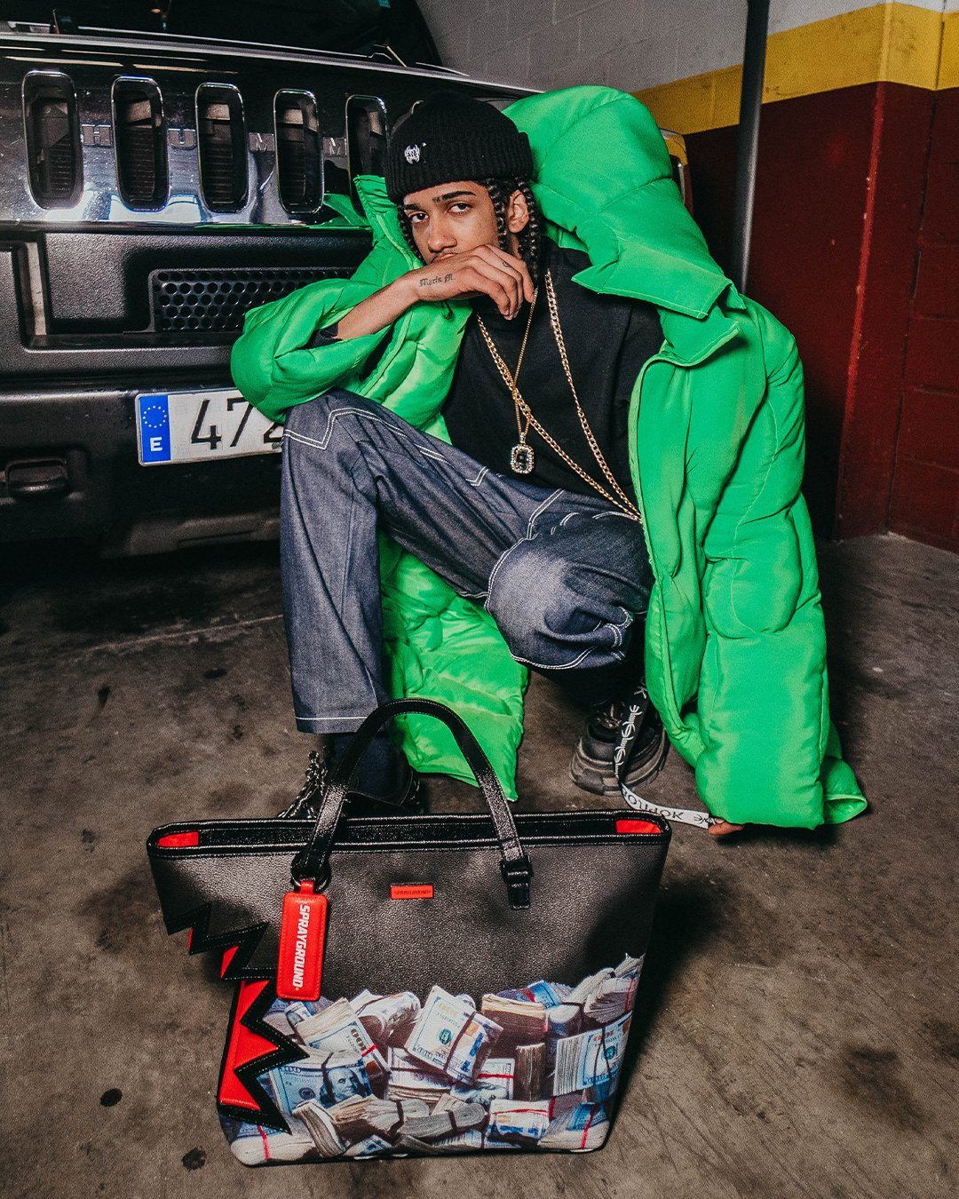 SPRAYGROUND® TOTE $HARKBITE TOTE