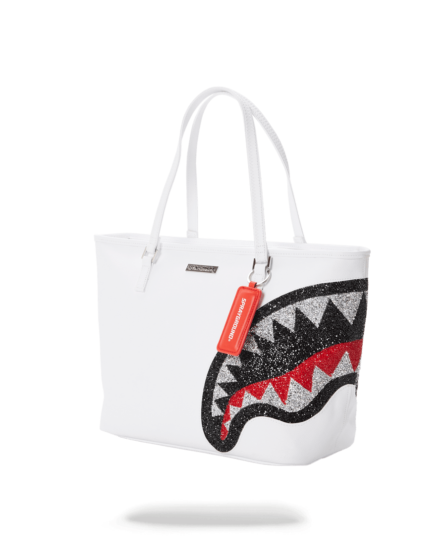 SPRAYGROUND® TOTE CLEARCUT TOTE (WHITE)