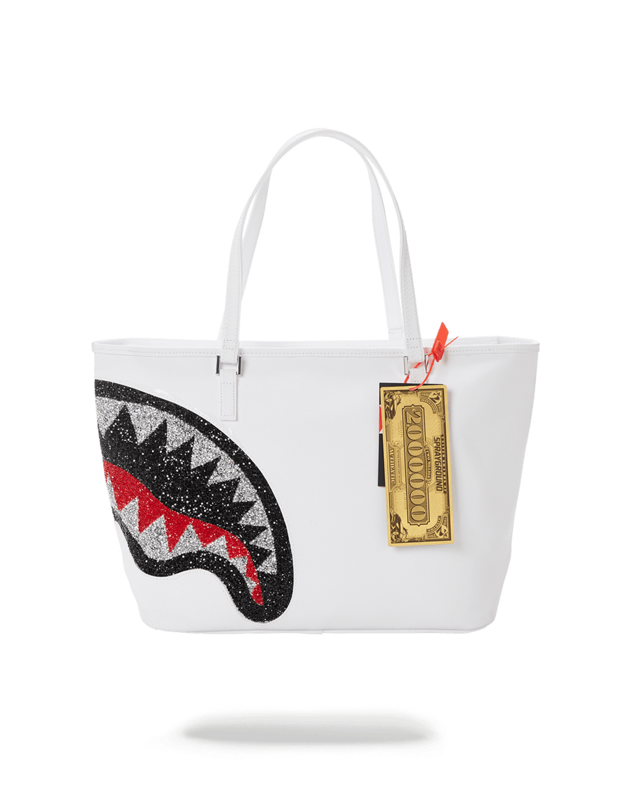 SPRAYGROUND® TOTE CLEARCUT TOTE (WHITE)