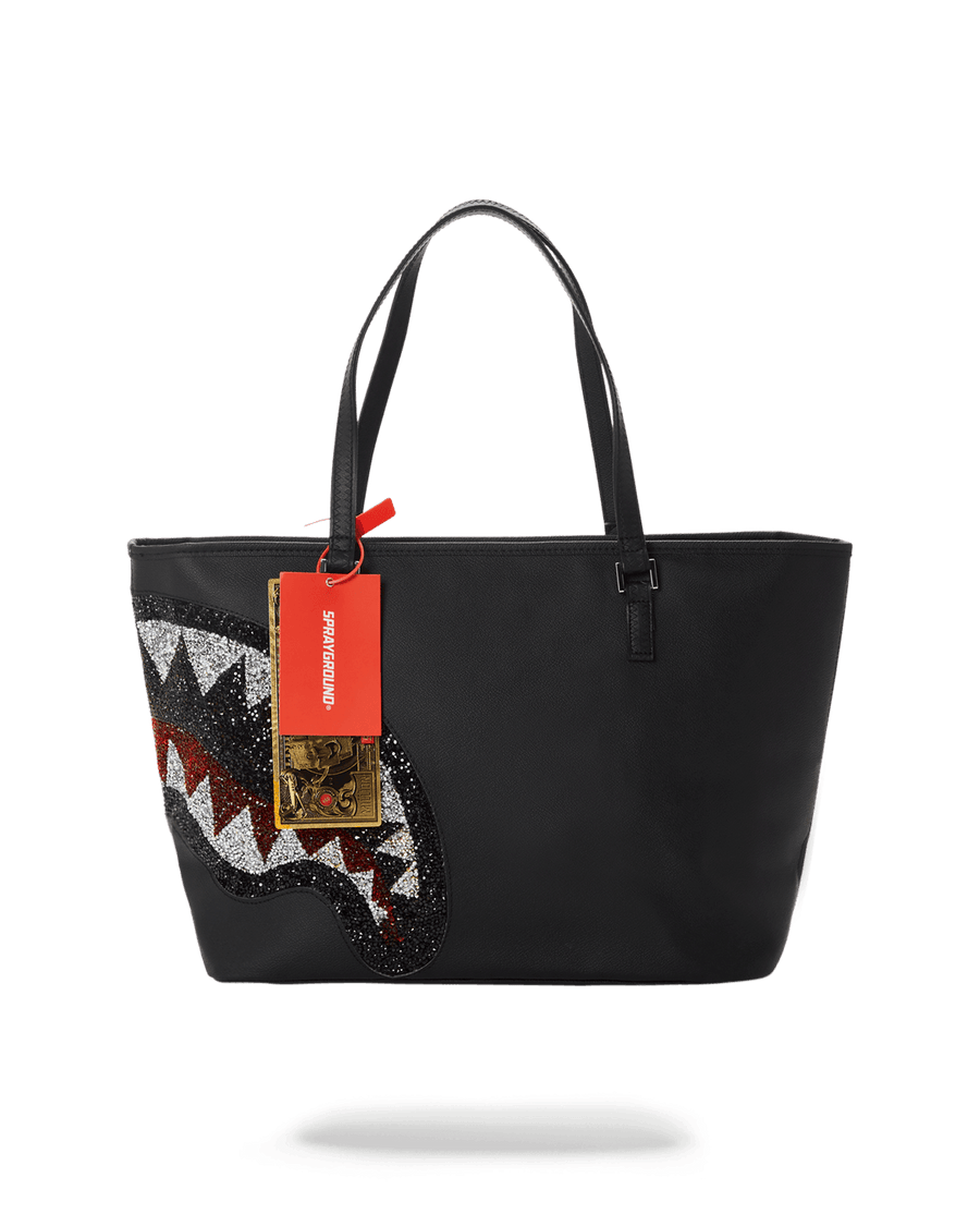 SPRAYGROUND® TOTE CLEARCUT TOTE (BLACK)