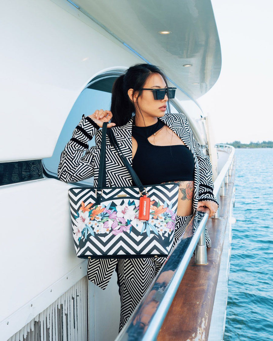 SPRAYGROUND® TOTE GLASS HOUSE TOTE