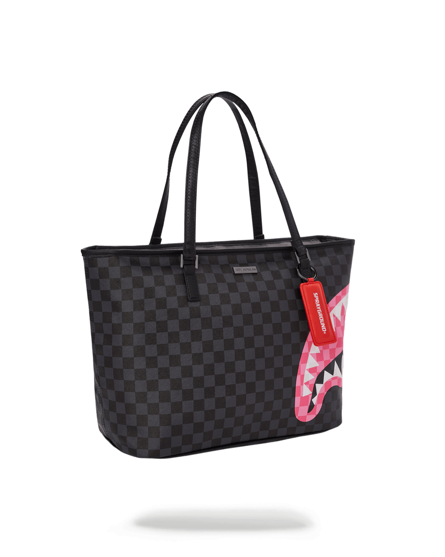 Sharks in Candy faux-leather backpack, Sprayground