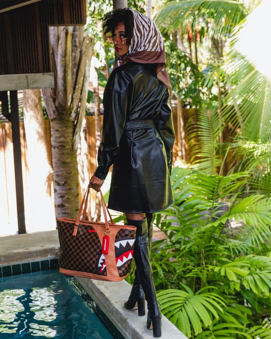 SPRAYGROUND® TOTE HENNY AIR TO THE THRONE TOTE