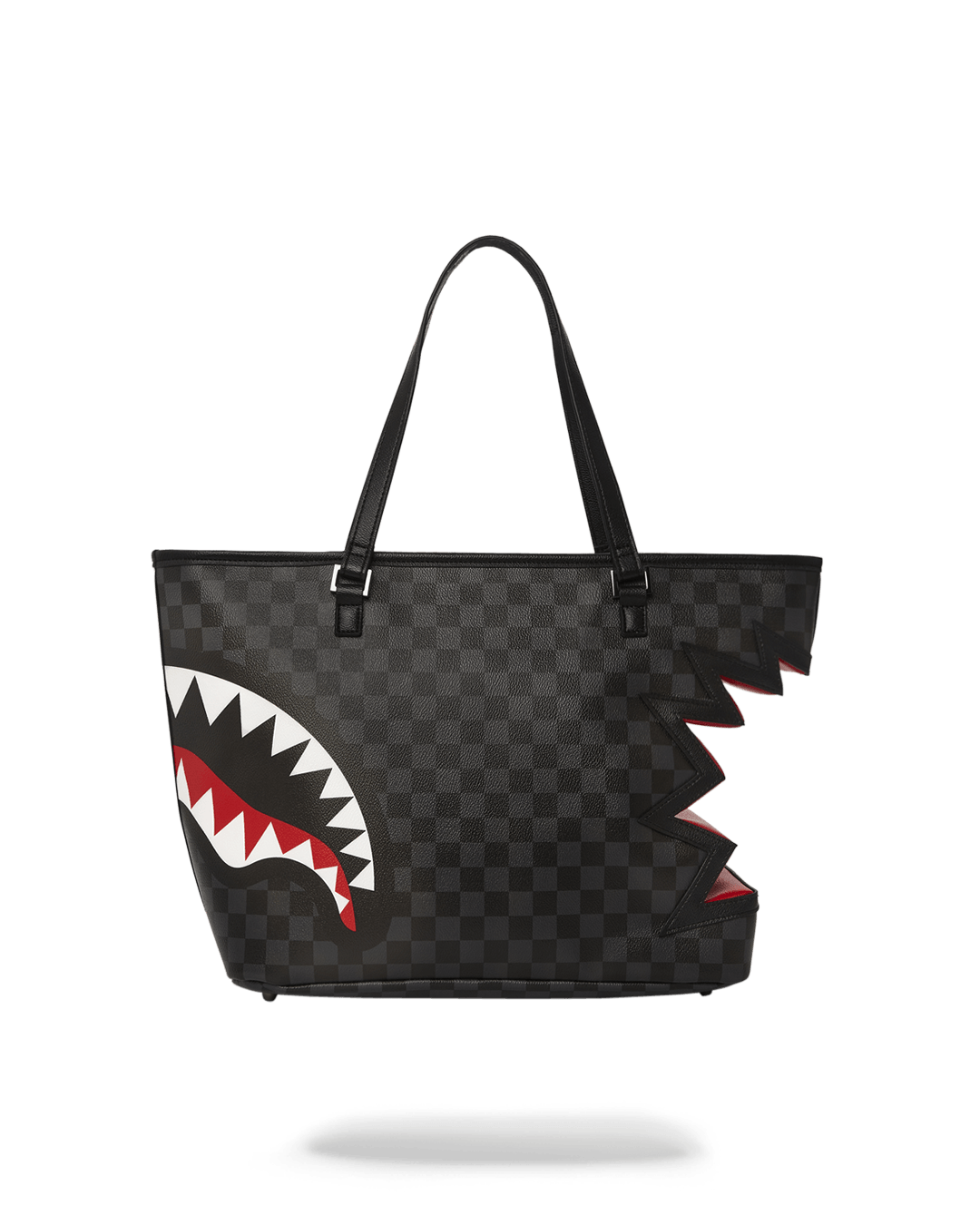 SPRAYGROUND® TOTE SHARK BITE SHARKS IN PARIS GRAY TOTE