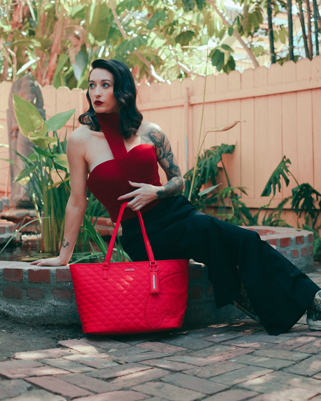 SPRAYGROUND® TOTE RED RIVIERA TOTE