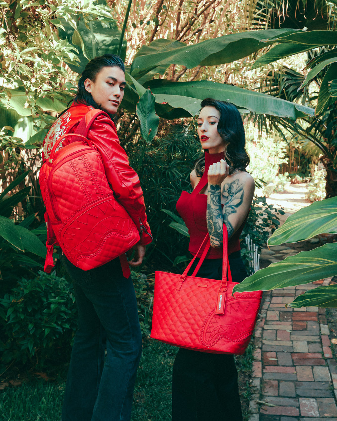 SPRAYGROUND® TOTE RED RIVIERA TOTE