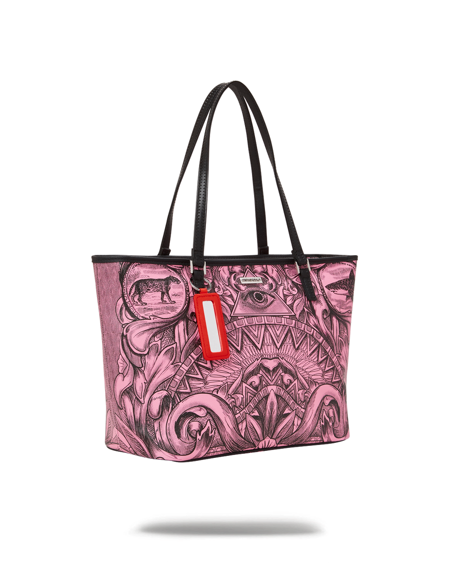 SPRAYGROUND® TOTE SOCIETY OF SHARKS TOTE