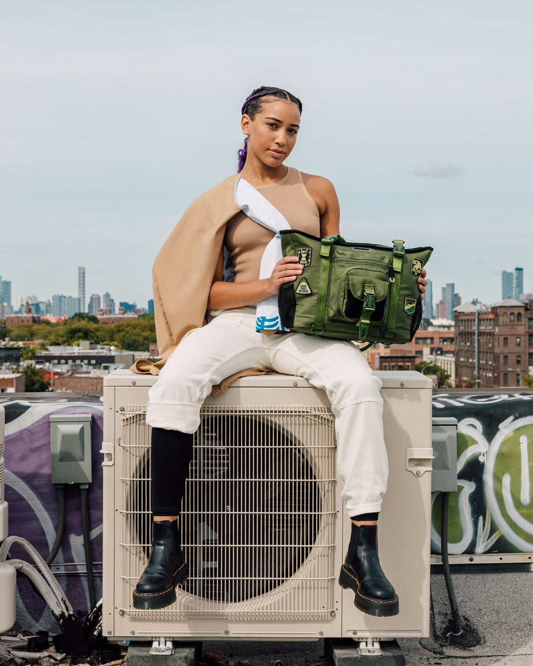 SPRAYGROUND® TOTE SPECIAL OPS FULL THROTTLE TOTE