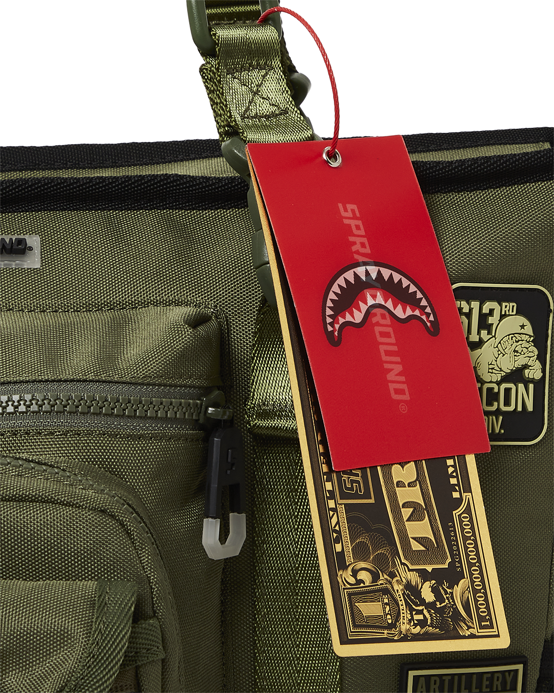 SPRAYGROUND® TOTE SPECIAL OPS FULL THROTTLE TOTE
