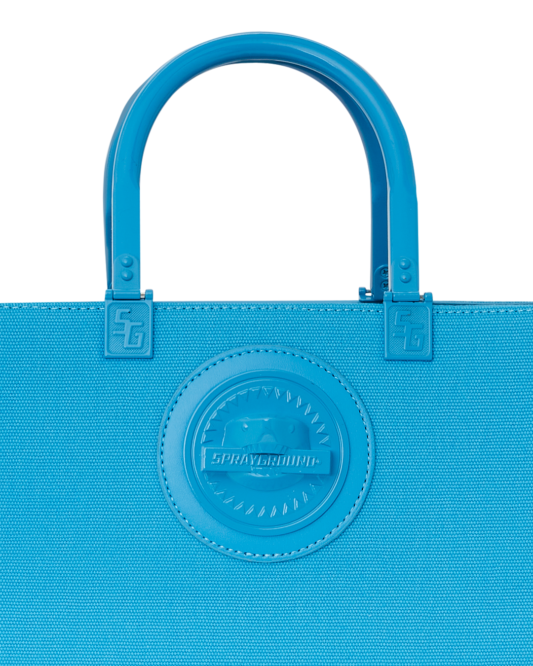 SPRAYGROUND® TOTE HEAVY METAL SHARK BLUE TORTUGA TOTE