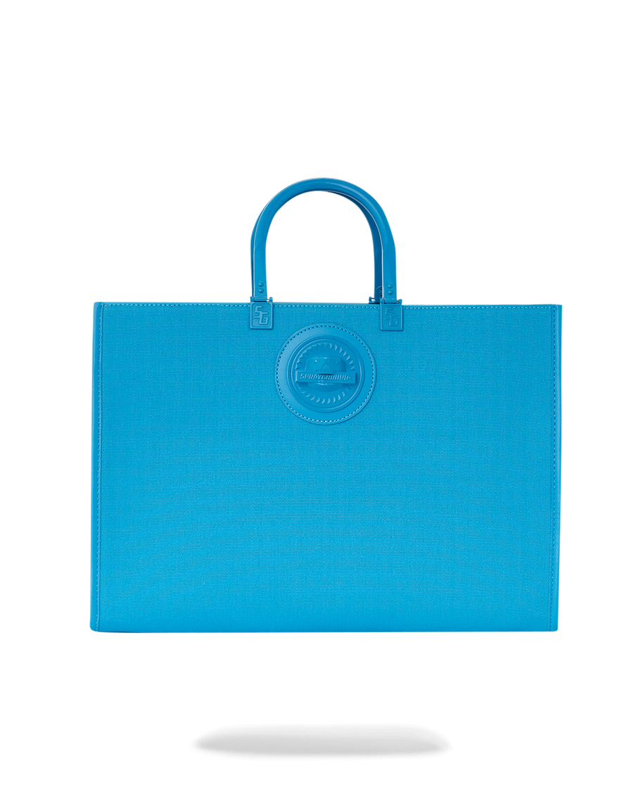 SPRAYGROUND® TOTE HEAVY METAL SHARK BLUE TORTUGA TOTE