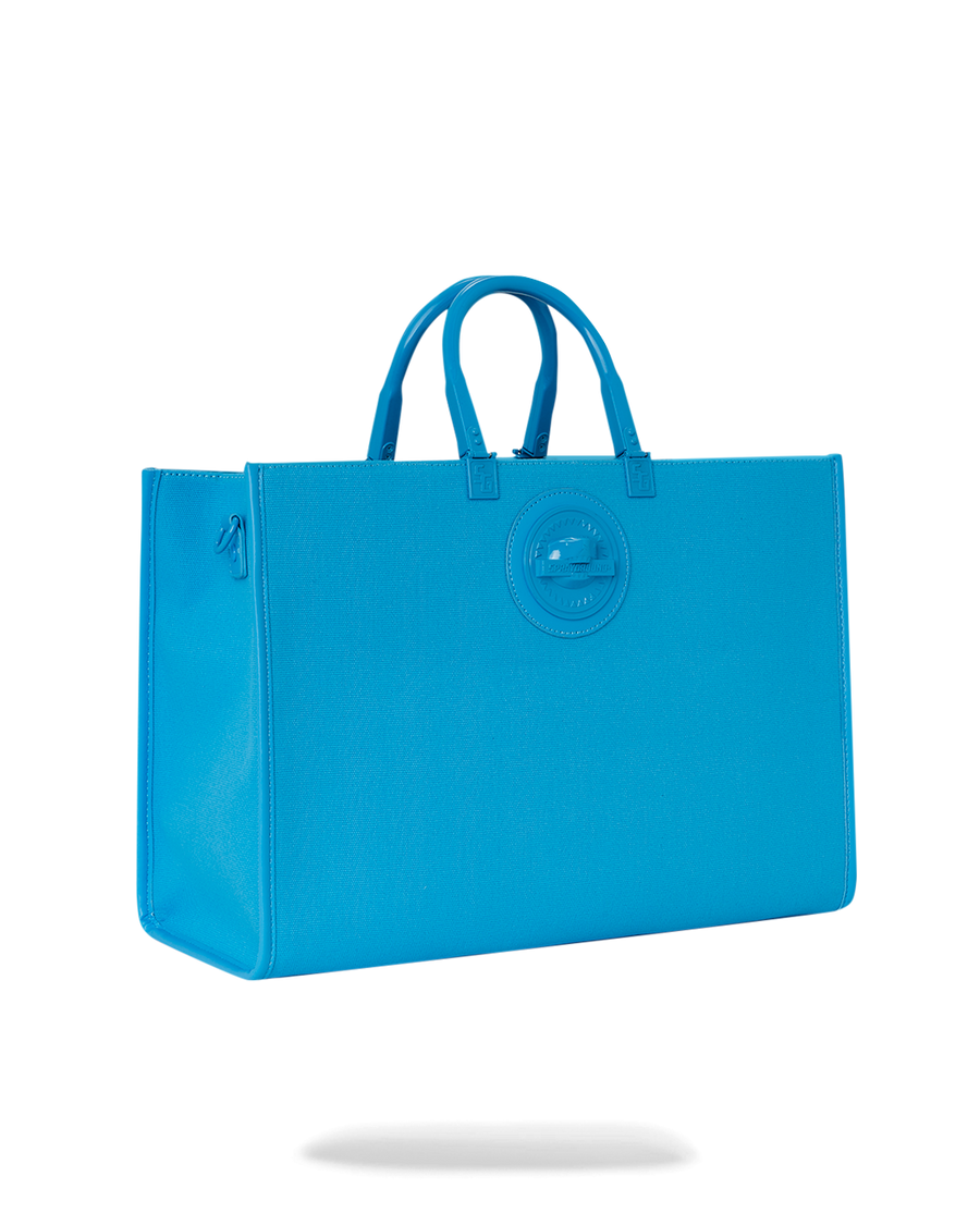 SPRAYGROUND® TOTE HEAVY METAL SHARK BLUE TORTUGA TOTE