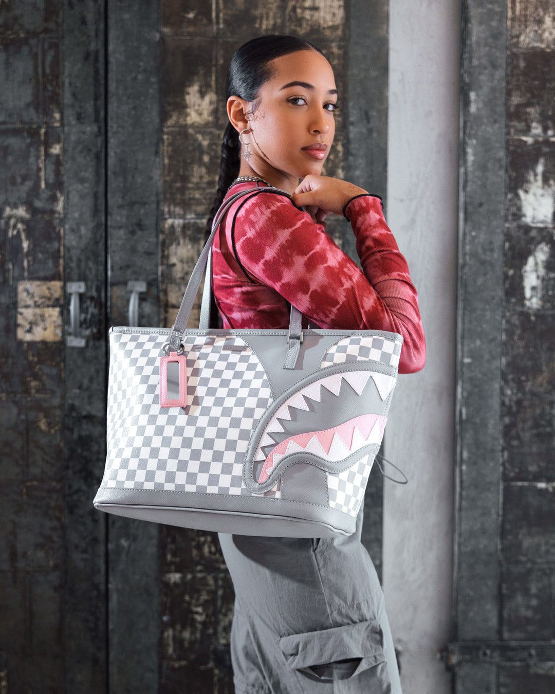 SPRAYGROUND® TOTE ROSE HENNY AIIR TO THE THRONE TOTE