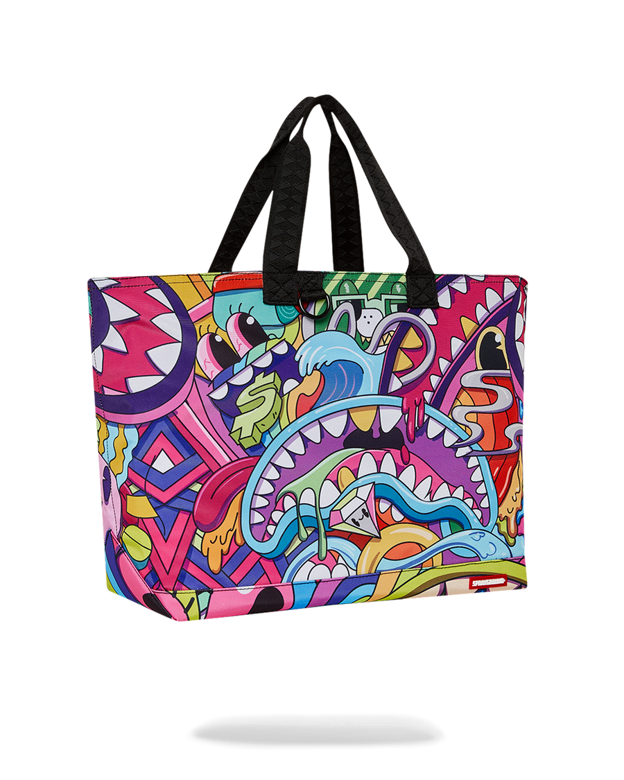 SPRAYGROUND® BEACH TOTE STEADY TRIPPIN BEACH TOTE