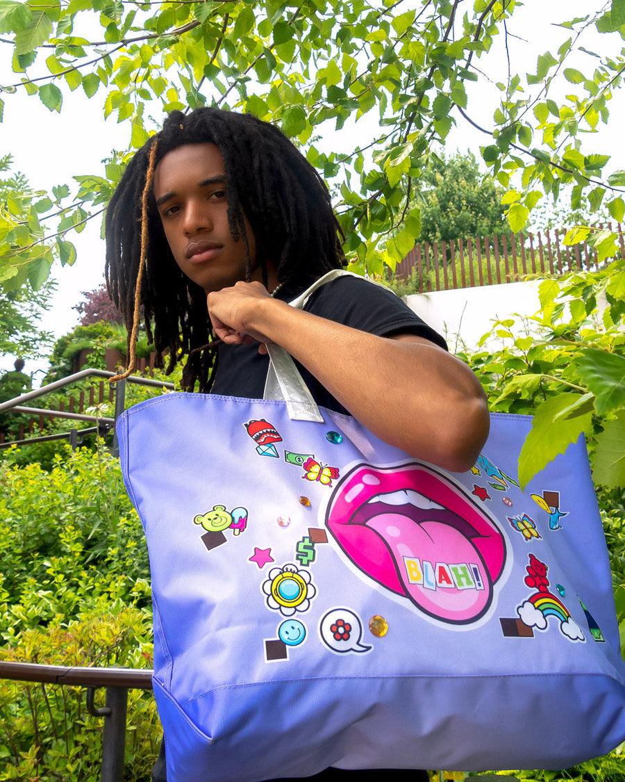 SPRAYGROUND® BEACH TOTE BLAH! BEACH TOTE