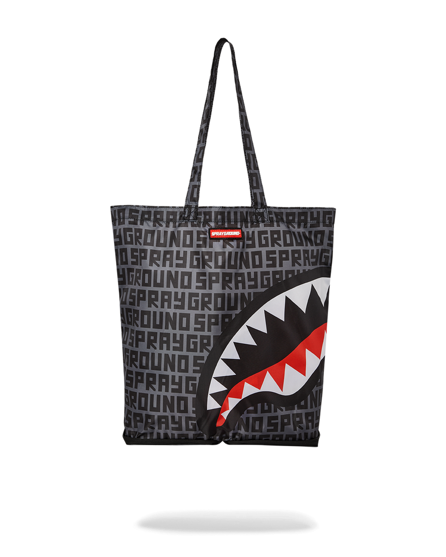 SPRAYGROUND® TOTE SHARKFINITY STEALTH PILOT PACKABLE TOTE