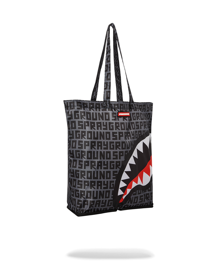 SPRAYGROUND® TOTE SHARKFINITY STEALTH PILOT PACKABLE TOTE