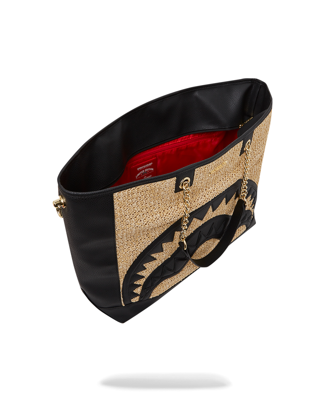 SPRAYGROUND® TOTE RAFFIA PALM TOTE