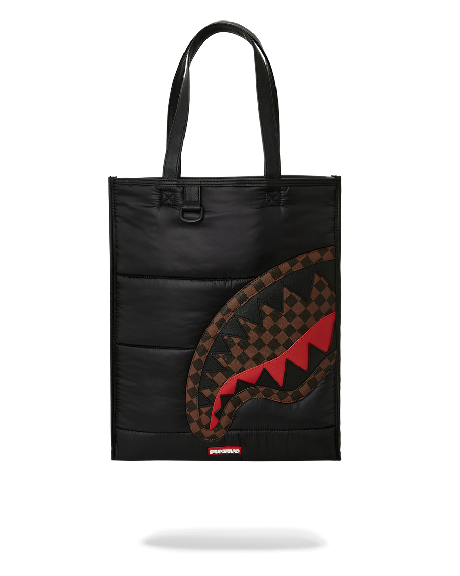 SPRAYGROUND® TOTE PUFFER SHARK VAIL FLEX TOTE