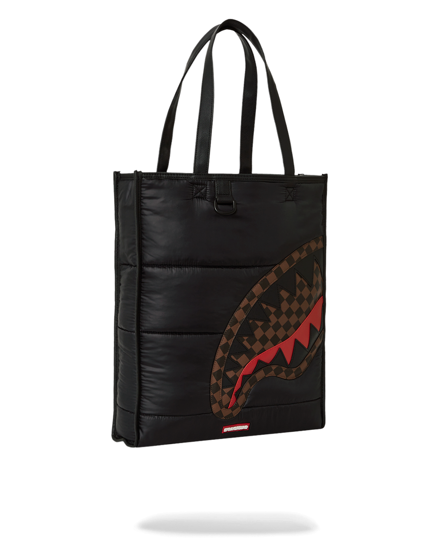 SPRAYGROUND® TOTE PUFFER SHARK VAIL FLEX TOTE