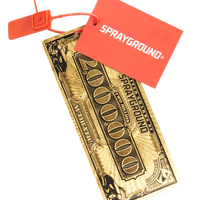 SPRAYGROUND® DUFFEL MONEY CAMO (RED) DUFFLE