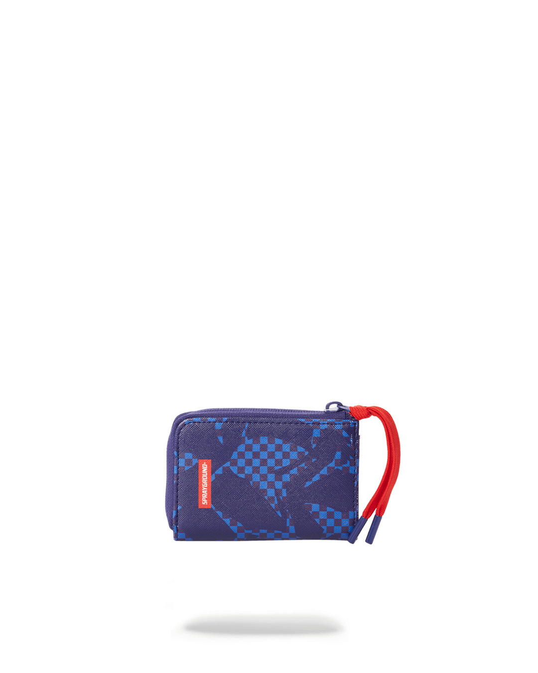 SPRAYGROUND® WALLET SHARK CHECK (BLUE) WALLET