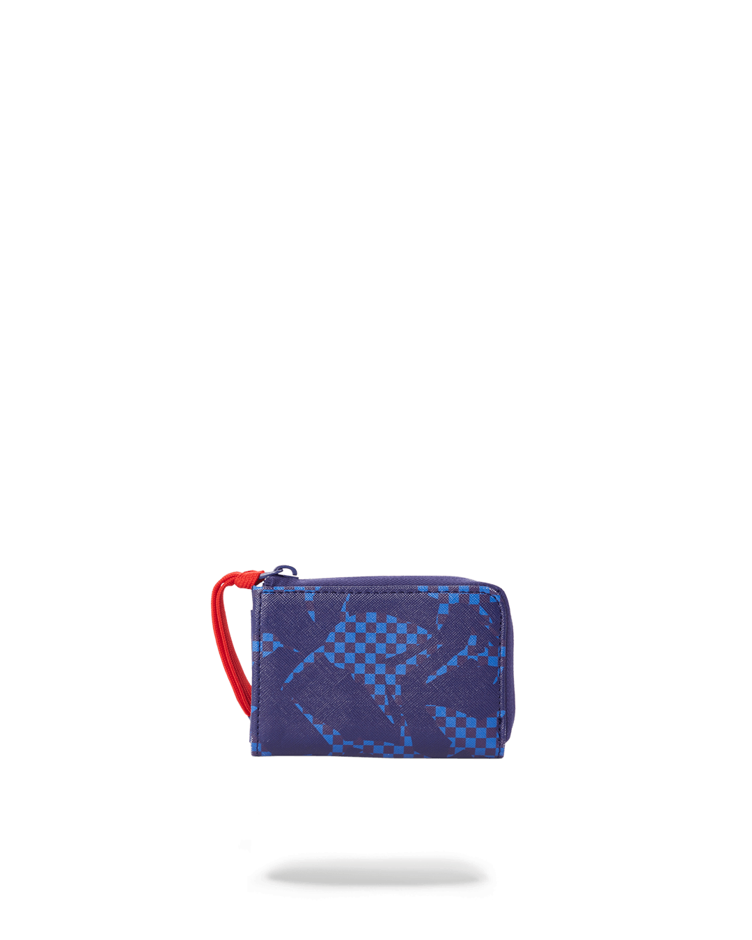 SPRAYGROUND® WALLET SHARK CHECK (BLUE) WALLET