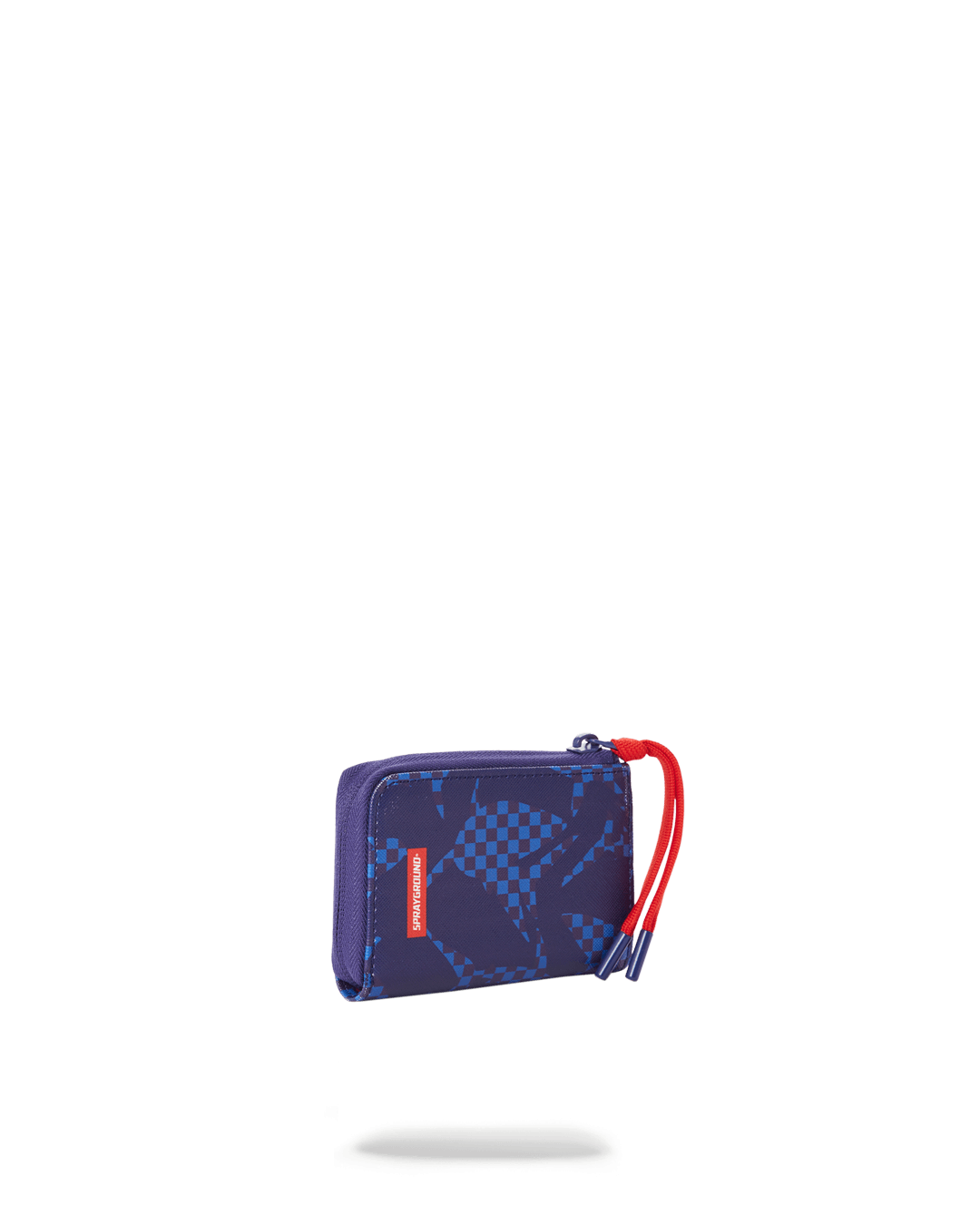 SPRAYGROUND® WALLET SHARK CHECK (BLUE) WALLET