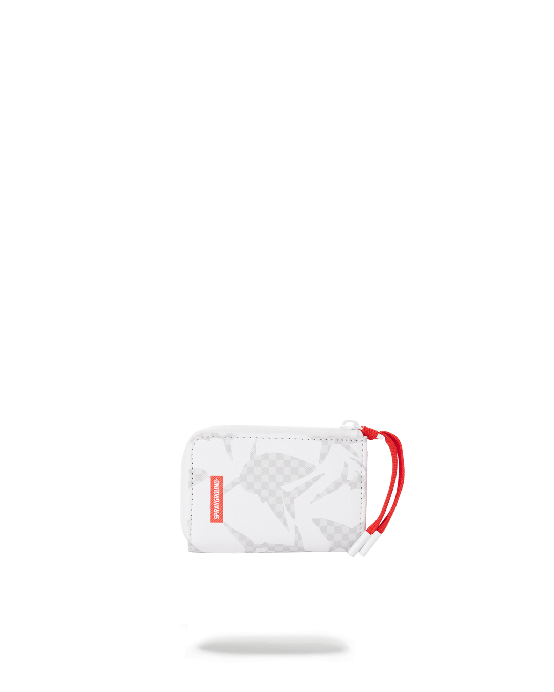 SPRAYGROUND® WALLET SHARK CHECK (WHITE) WALLET