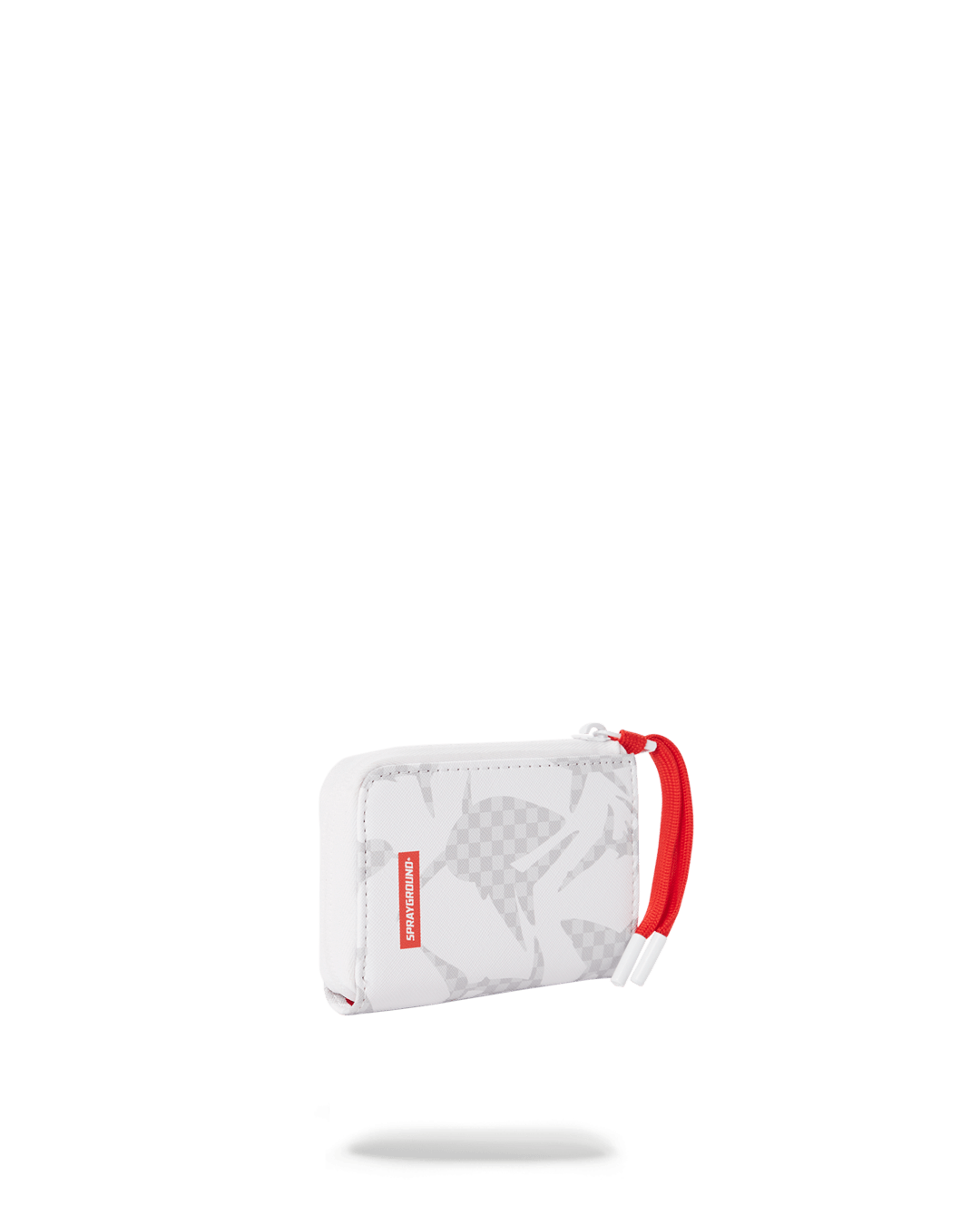 SPRAYGROUND® WALLET SHARK CHECK (WHITE) WALLET