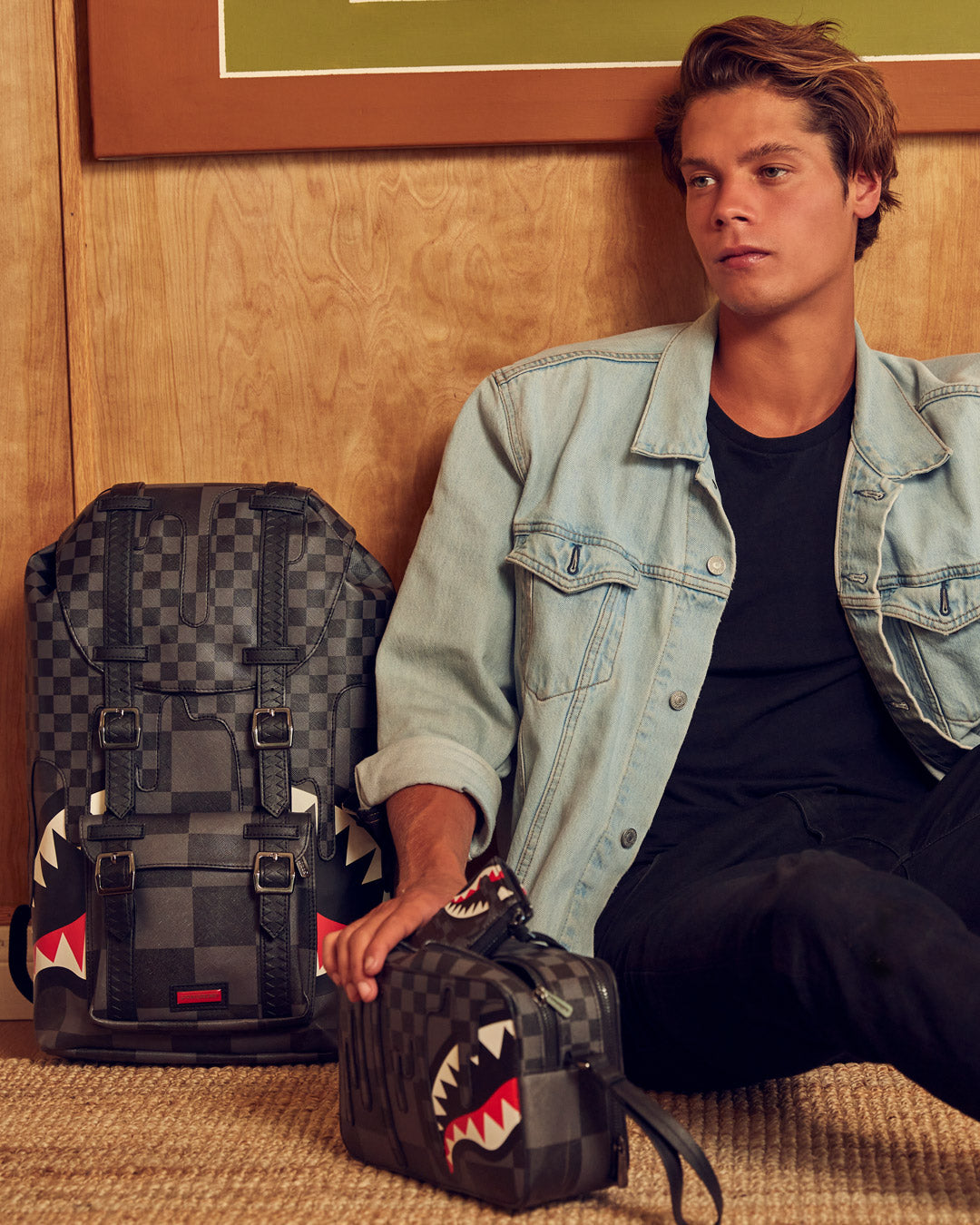 SPRAYGROUND® WALLET XTC GREY SHARKS IN PARIS WALLET